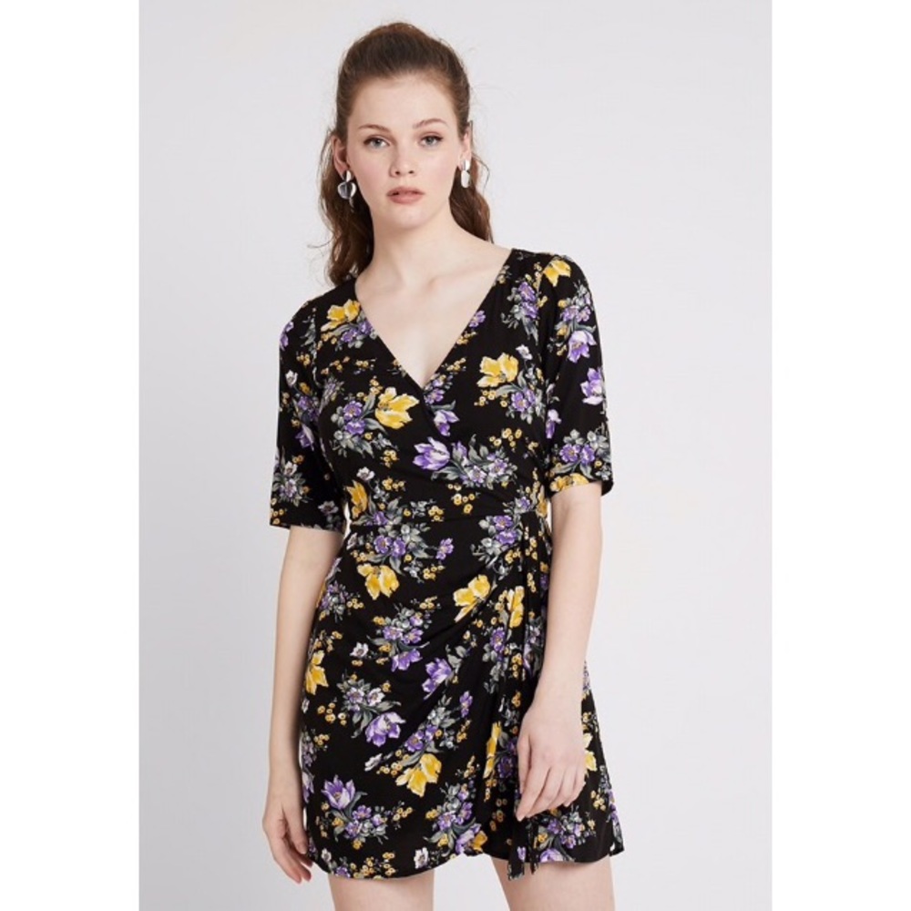 Abercrombie Floral Wrap Dress